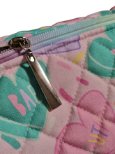 Load image into Gallery viewer, Cute hearts large toiletry bag