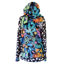 Load image into Gallery viewer, Fiesta Jungle plush Jumper with neck collar