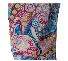 Load image into Gallery viewer, Pink aboriginal sleeveless shift dress