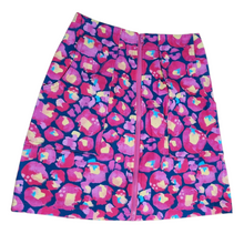 Load image into Gallery viewer, High waisted pink leopard canvas skirt