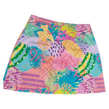Load image into Gallery viewer, High waisted vibrant canvas skirt