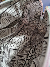 Load image into Gallery viewer, Cute hearts large toiletry bag