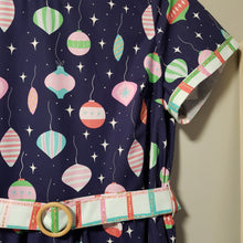 Load image into Gallery viewer, Christmas vintage bauble dress