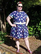 Load image into Gallery viewer, Christmas vintage bauble dress