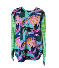 Load image into Gallery viewer, Pink Zebra crew neck jumper
