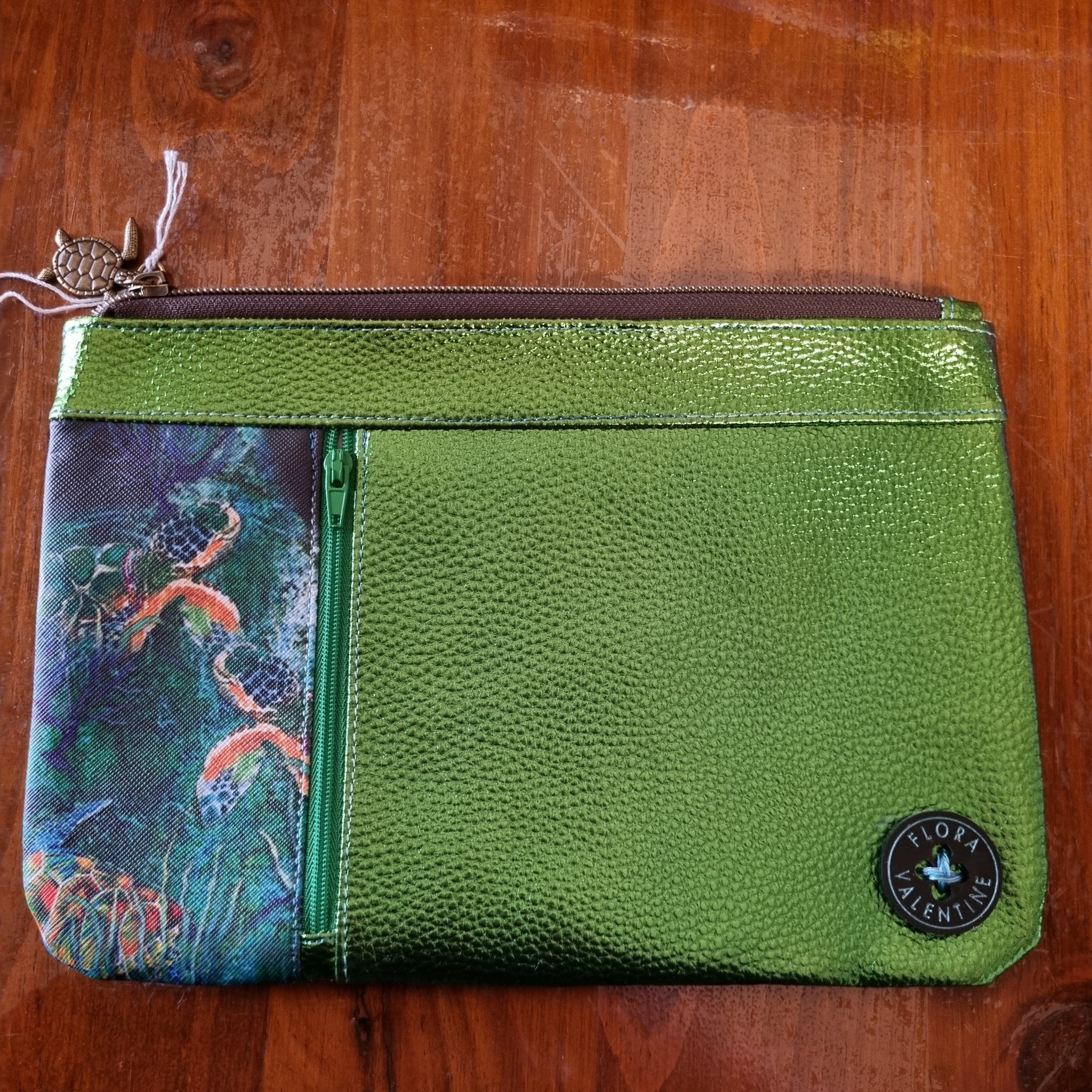 Green turtle clutch